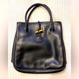 Longchamp leather tote